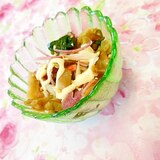 ❤ワカメとザーサイと茗荷のサラダ小鉢❤